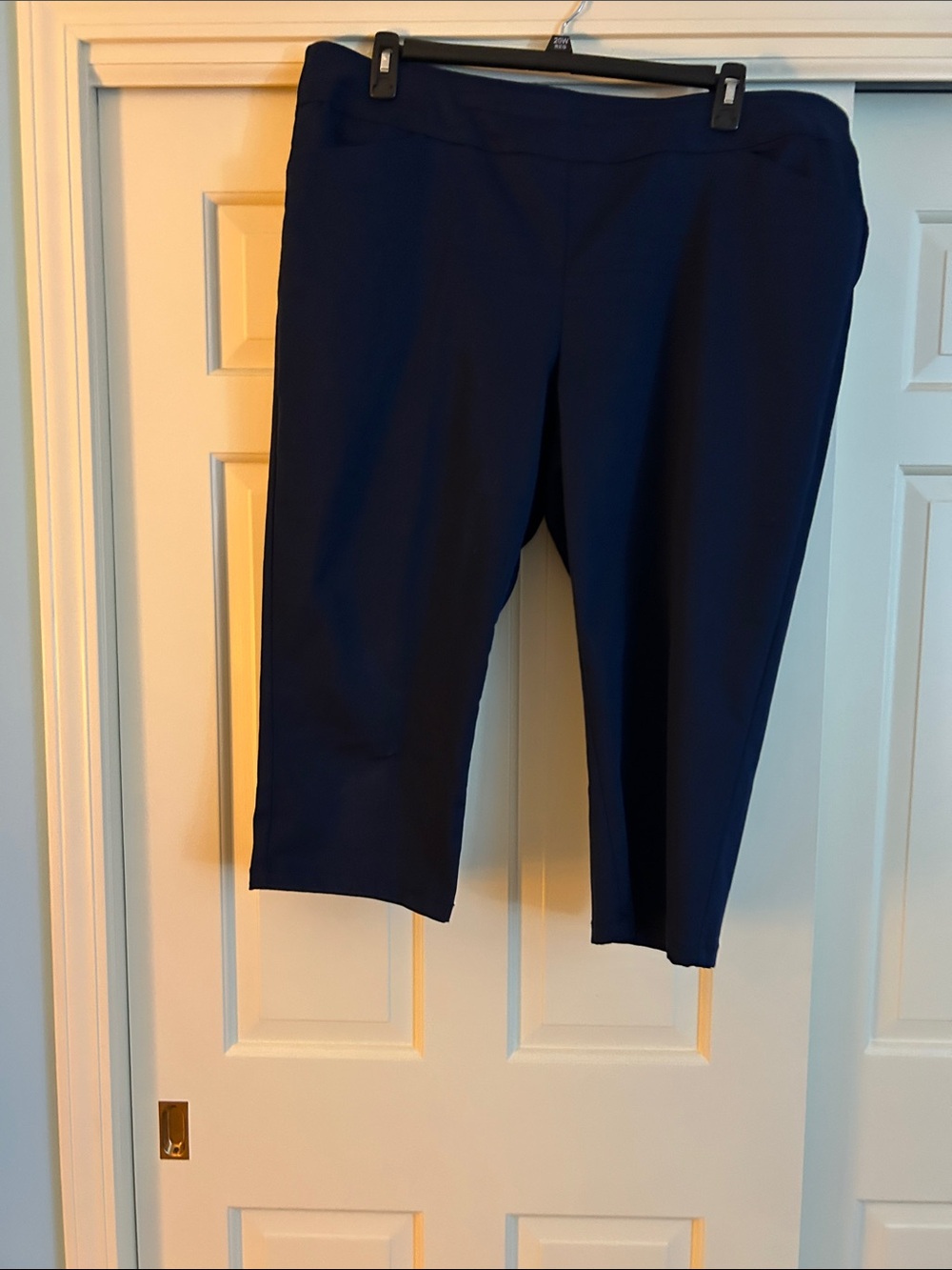 croft & barrow Dark Navy Pull-On Capri Pants